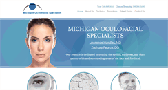 Desktop Screenshot of michiganoculofacialspecialists.com